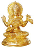 Brass Saraswati Ji Goddess Idol Statue 2.075kg